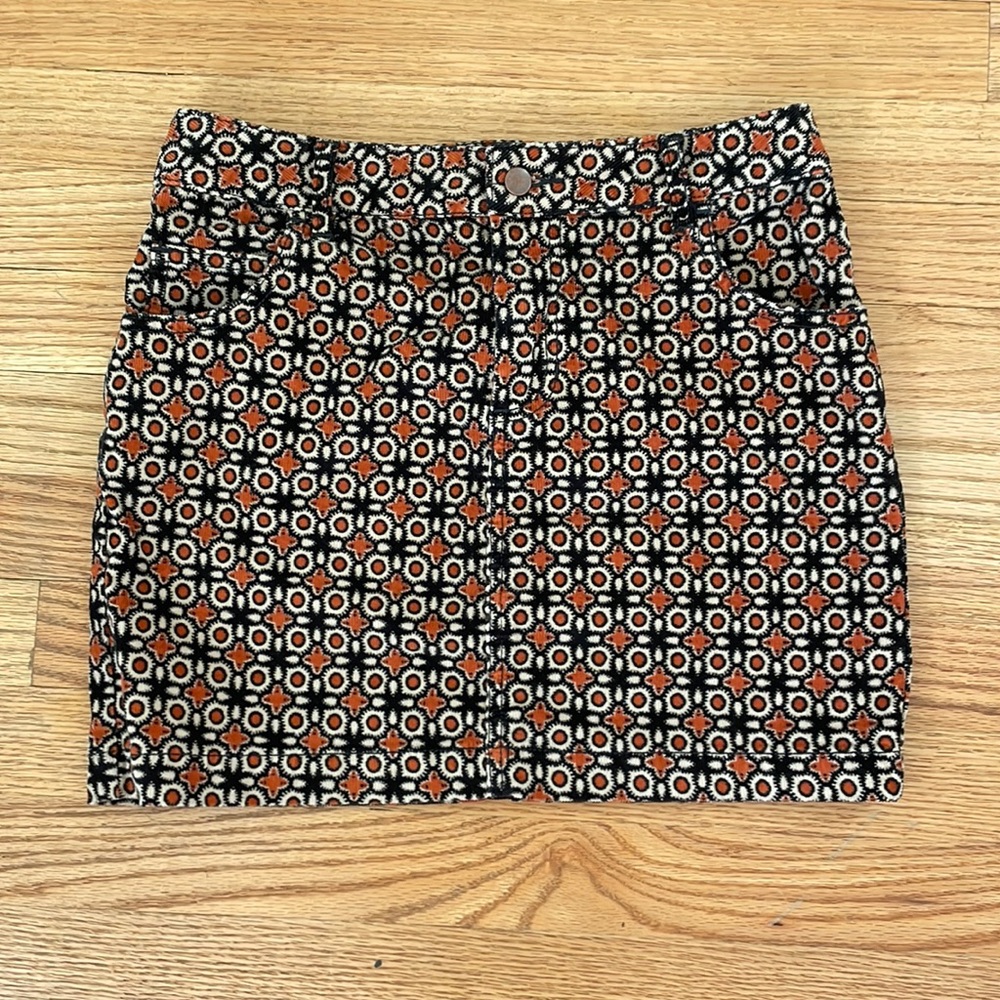 bdg corduroy mini skirt